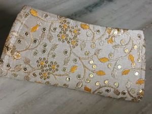 Embroidered Clutch