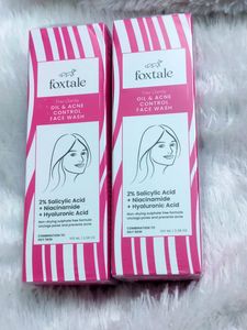Pack Of 2 Foxtale Face Wash