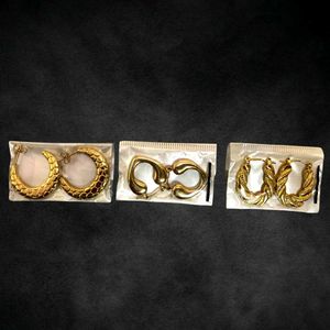 3 Piece Anti Tarnish Earning
