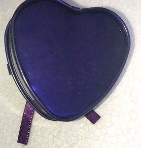 Show Piece Heart Blue Metal Storage Box Trend Uni