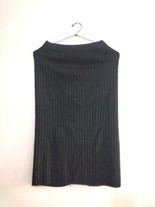 Black Woolen Skirt