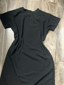 Black T-Shirt Dress