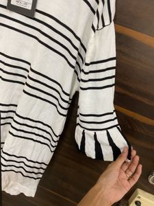 Striped Shein Top