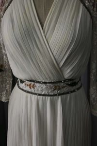 Elegant White Maxi Bridal Dress