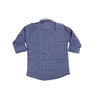 Checked Blue Shirt for Boys – Size L Chest 38