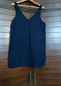 THE PITTA Women Blue Regular Fit Casual Dress