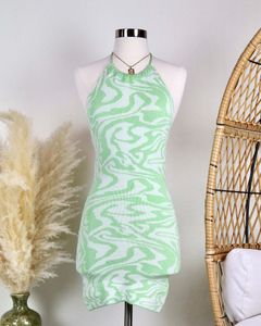 Y2k Green Dress