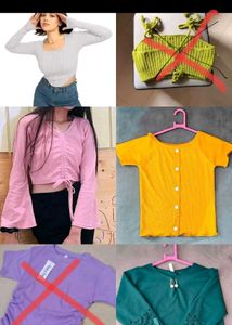 All 5 Aesthetic Tops For 1050rs. Only