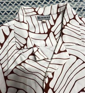 Patterned Short Sleeve Shirt
