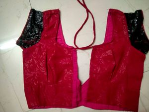 Red Saree With Blouse