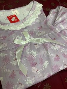 Cute Floral Night Suit Set