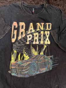 Grand Prix Graphic Oversize Tee