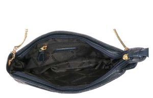 Quilted Navy Crossbody Bag