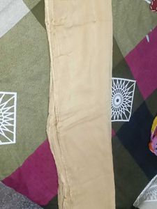Golden Dupatta Of Net In Very Good Situation