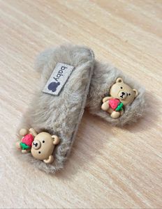 Cute Bear Baby Hair Clips