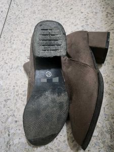 Brown Suede Boots For GIRLS