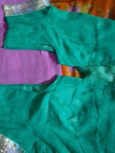 Lavender Saree