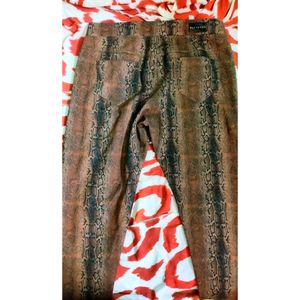 Original Westwood Branded Jeans - leopard / Animal Print