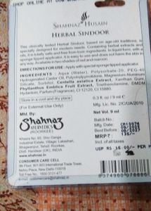 Shahnaz Husain Herbal Sindoor