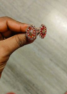 silver plated toe ring for makarsankranti