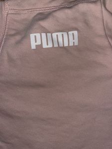 Puma X 1DER Men Pink Cotton Hoodie (UNISEX)