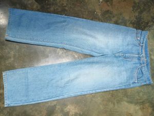 Classic Light Wash Denim Jeans