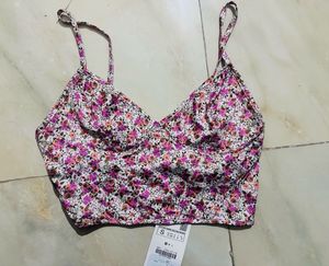 New Zara  Brand Top With Tag
