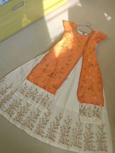 A Line Embroided Kurti