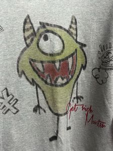 vintage Monster Graphic Hoodie