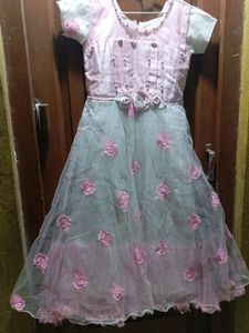 Kids Pink Frock.