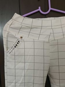 Checkered Casual Pants