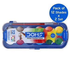 Doms Non Toxic Watercolor Pallette