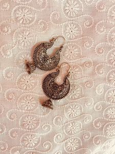 Aadyaa Silver Earrings