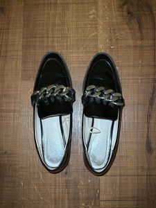 Zara Chain Loafers