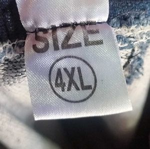 Blue Wide-Leg Jeans