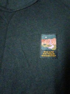 Black Graphic Tee - Size M