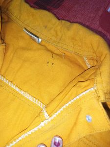 Yellow Denim Jacket
