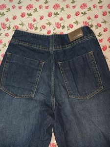 Wide Leg Denim Jeans