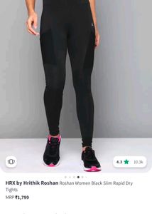 HRX Slim Rapid Dry Tights.