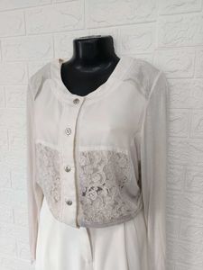 Imported Aesthetic Beige Top