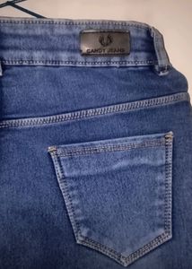 Blue High Waist Jeans For Women
