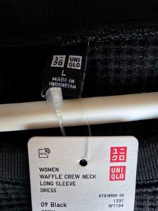 Brand New with tag Uniqlo Black Dress L