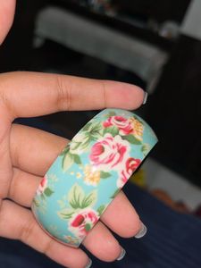 Floral Sea Green Bracelet