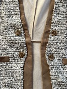 Elegant Tweed Style Jacket