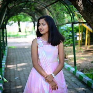 Elegant Pink Party Dress