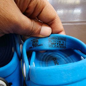 Cute Blue Clogs size EU 21