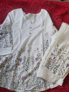 Floral Print Kurta Set