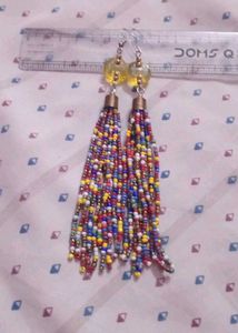 trendy colourful earing