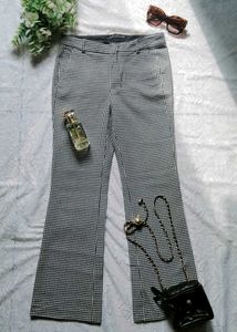 Zara Chex Trouser Pant