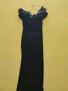 Black Party Wear Bodycon Dress